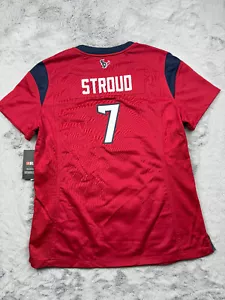 Houston Texans Jersey Womans Extra Large Red CJ Stroud Nike Dri Fit NFL Football - Picture 1 of 8