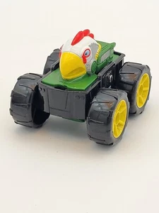 RARE TOMY John Deere Monster Treads Flippers Chicken Vehicle Tractor EUC - Picture 1 of 11