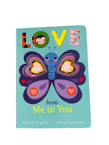 Love From Me To You Early Reader Illustrated Board Book Patricia Hegarty NEW - Picture 1 of 2