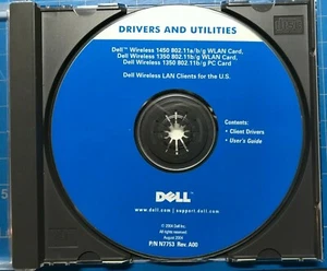 Dell Drivers and Utilities CD-ROM 2004 with Users Guide - Photo 1/2