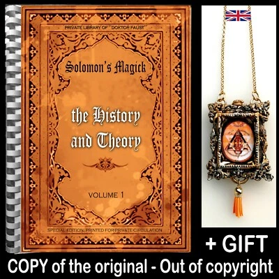 antique book kabbalah magick rare esoteric occult manuscript occultism history 1 - Image 1 of 4