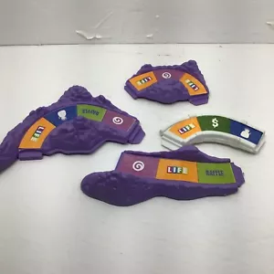 The Game of Life Simpsons Edition 2004: All 4 Bridges / Mountains Pieces Parts - Picture 1 of 7