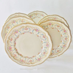 FINE VINTAGE ROSENTHAL CHIPPENDALE DINNER PLATES SET OF 6 PLATES CHIPPENDALE - Picture 1 of 10