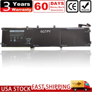 97wh Battery For Dell Xps 15 9550 9560 9570 Precision 5530 5520 5510 6gtpy Gpm03 - Picture 1 of 9