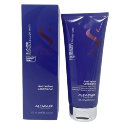 Alfaparf Semi Di Lino Anti-Yellow Conditioner 6.76 Oz For Blonde & Silver Hair - Image 1 of 2