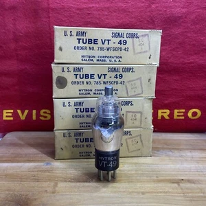Type 39-44 VT-49 Vacuum Tube Hytron NOS/NIB Tested 100% (QTY 1 Tube) - Bild 1 von 2