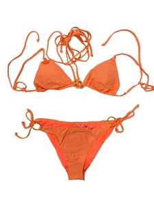 POSESHE Orange Women's 2-Piece Bikini Swimsuit - Picture 1 of 6