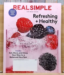 Real Simple Magazin JAN/FEB 2022 Erfrischend & Gesund. Eat, Move & Sleep - Bild 1 von 24