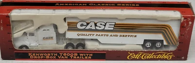 ERTL Kenworth T600B with Drop-Box Van Trailer, NEW (Case - 1998 - 4268) - Image 1 of 3