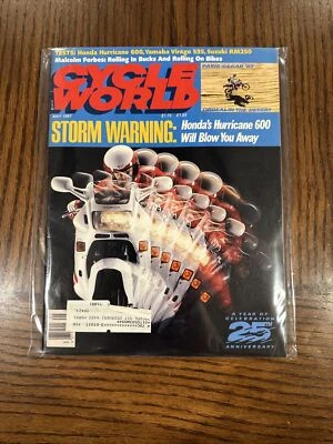 1987  Vintage Cycle World Magazine 25th anniversary year - Image 1 of 4