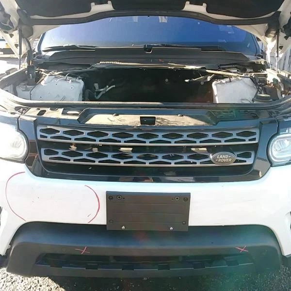 Grille Upper Black Surround Bar Design Gray Fits 14-17 RANGE ROVER SPORT 670609 - Изображение 1 из 4