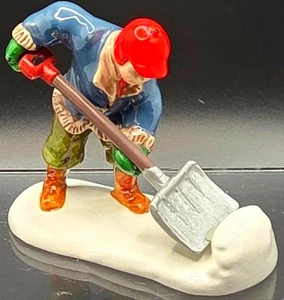 Department 56 Snow Village 1992 "Una fuerte nevada" #54348 solo pala para niños - Imagen 1 de 11