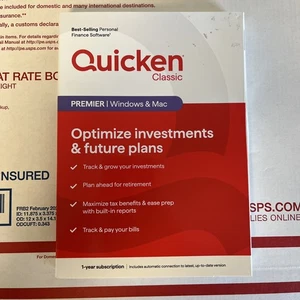 NEW Quicken Classic Premier Personal Finance - 1 Year  (Windows/Mac) - Picture 1 of 1