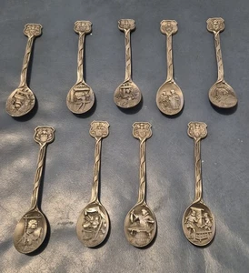 Franklin Mint Pewter Spoon Collection - Craft Guilds of London - Limited Edition - Bild 1 von 6