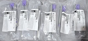 NEW Lot 6 Mil 2 IntuBrite 1032.C Miller 2 Straight Laryngoscope Blade Disposabl - Picture 1 of 2