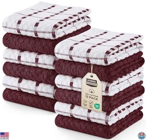 Utopia Handtücher - Küchentücher 12er Pack, 15 x 25 cm, 100% ringgesponnene Baumwolle - Bild 1 von 6