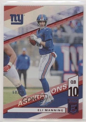 2019 Panini Donruss Elite Aspirations /90 Eli Manning #78 - Image 1 of 2