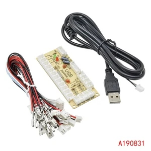Codificador USB Zero Delay para PC Arcade Joystick Botones Cables de 5 Pines Hágalo Usted Mismo Stock en EE. UU. - Imagen 1 de 16