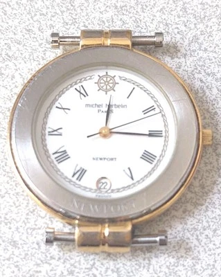 Reloj Pulsera Michel Herbelin Newport Cuarzo Vintage Francia  Foto 1 de 4