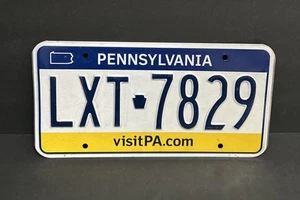 Pennsylvania License Plate — LXT 7829 VISIT PA.COM — Great Condition !! - Picture 1 of 20
