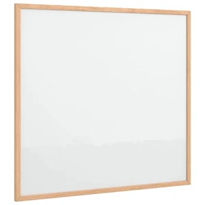 Magnetisches Whiteboard 60x55 cm mit Holzrahmen beschreibbar Wandtafel Büro - Bild 1 von 19
