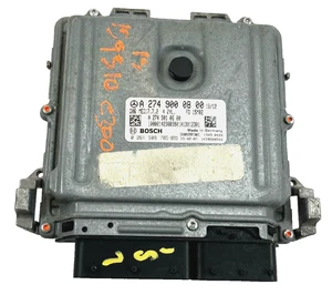 Ordenador motor 15-18 Mercedes C300 ECU A2749000800 OEM Bosch 0261S08785 - Imagen 1 de 4
