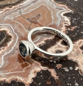 LUMANI Silberring 925 mit hellblauem Stein – eleganter Designring Gr. 57 - Bild 1 von 10
