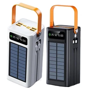 Chargeur Solaire 120W Power Bank 50000mAh Chargeur Portable, Banque d'Énergie Solaire  - Photo 1 sur 13