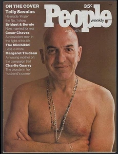People Magazine July 1, 1974 Telly Savalas David Birney Meredith Baxter - Picture 1 of 1