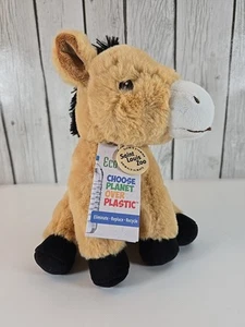 Eco Pals Donkey Plush St. Louis Zoo Recycled Eco-Friendly 8" Stuffed Animal - Picture 1 of 8