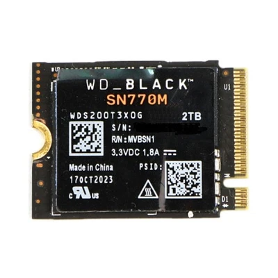 2TB WD Black SN770M NVMe M.2 2230 SSD WDS200T3X0G PCIe 4.0 Handheld Surface PS5 - Bild 1 von 2