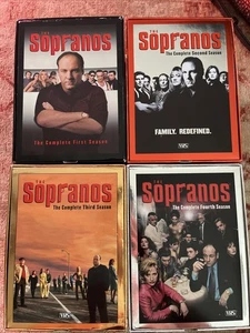 The Sopranos Complete VHS Set Season 1-4 VGUC - Picture 1 of 4