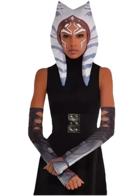 STAR WARS THE MANDALORIAN AHSOKA Costume Kit Headpiece/Sleeves Halloween NEW FS - Image 1 of 4