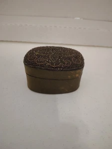 Portagioie verde con top di paillettes. Imperfezione minore - Foto 1 di 5