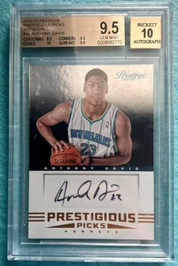 2012-13 Panini Prestigious Picks Anthony Davis BGS 9.5 Gem Mint - Bild 1 von 2