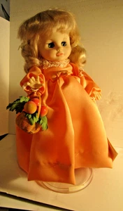 Vintage USA State Royal Doll MISS GEORGIA PEACH 11" + Stand & Box VGC +Tags - Picture 1 of 4