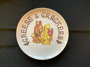 Shafford Käse und Cracker Teller feines Porzellan 10,25" Durchmesser - Bild 1 von 7