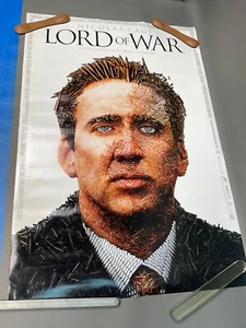 Póster de Lord of War 27x40 - doble cara - enrollado 2005 casi nuevo Nicolas Cage - Imagen 1 de 8