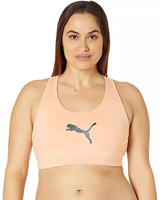 Puma Plus Size Sports Bra Womens Medium Impact 4Keeps Moisture-Wicking DryCELL - Image 1 of 3