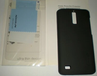 Thin Profile Snap-On Hard Shell Case for Huawei Ascend G700, G710, A199, Black - Image 1 of 3