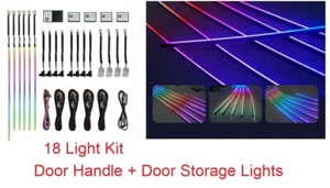 Voll LED Perlen Symphonie Traum Auto Innenraum Umgebungsbeleuchtung Wireless Kit UK - Bild 1 von 11