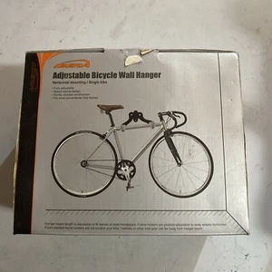 Ibera Adjustable Bicycle Wall Hanger - Horizontal Mounting - Single Book - Picture 1 of 5