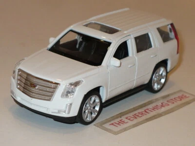 WELLY 2017 CADILLAC ESCALADE OFF WHITE 4.75" LONG FREE SHIP  - Image 1 of 4