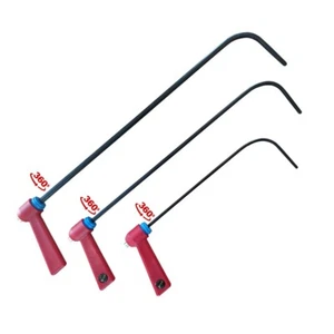 Pdr Tools 3 Piece Swivel Handle Steel Rod Set - Bild 1 von 7