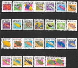 MICRONESIA SG634/59 1998 FISH SET MNH - Picture 1 of 1
