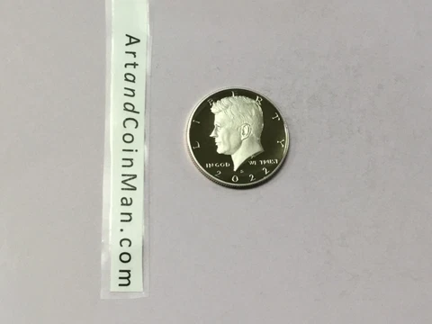 2022 S CLAD GEM PROOF DEEP CAMEO KENNEDY HALF DOLLAR. REALLY NICE! HIGH-GRADE! Cover