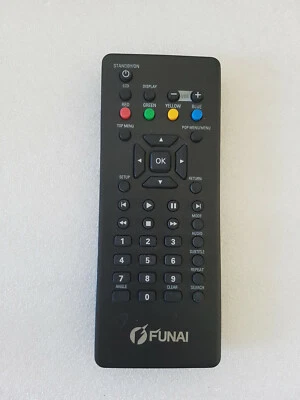 Télécommande - Funai - Noir - Utilisé - Photo 1/2