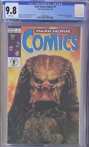 DARK HORSE COMICS #1 CGC 9.8 CLASSIC PREDATOR COVER DAVE DORMAN