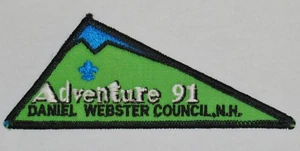 Parche de bolsillo Daniel Webster Council (NH) 1991 Adventure BSA - Imagen 1 de 1