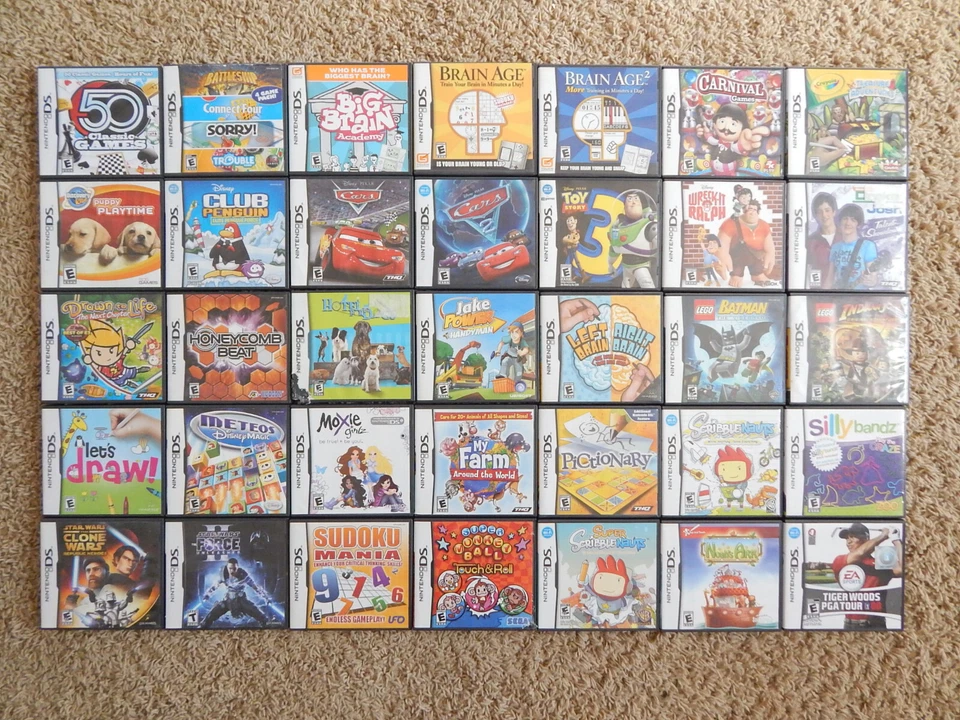 Nintendo DS Games! You Choose from Huge List! $4.95 Each! Buy 3 Get 4th 50% Off - Image 1 of 1